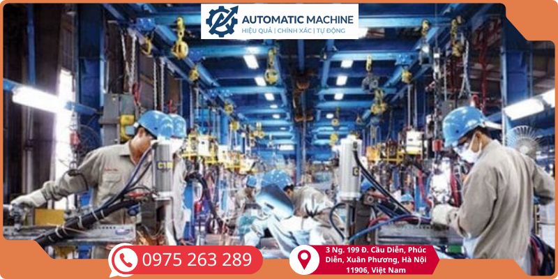 sản xuất cơ khí hiện đại