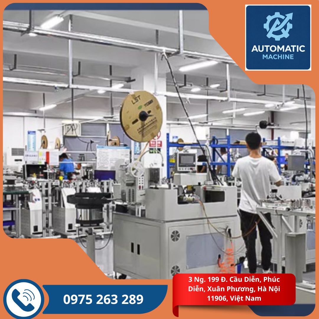 Máy dập đầu cốt dây điện